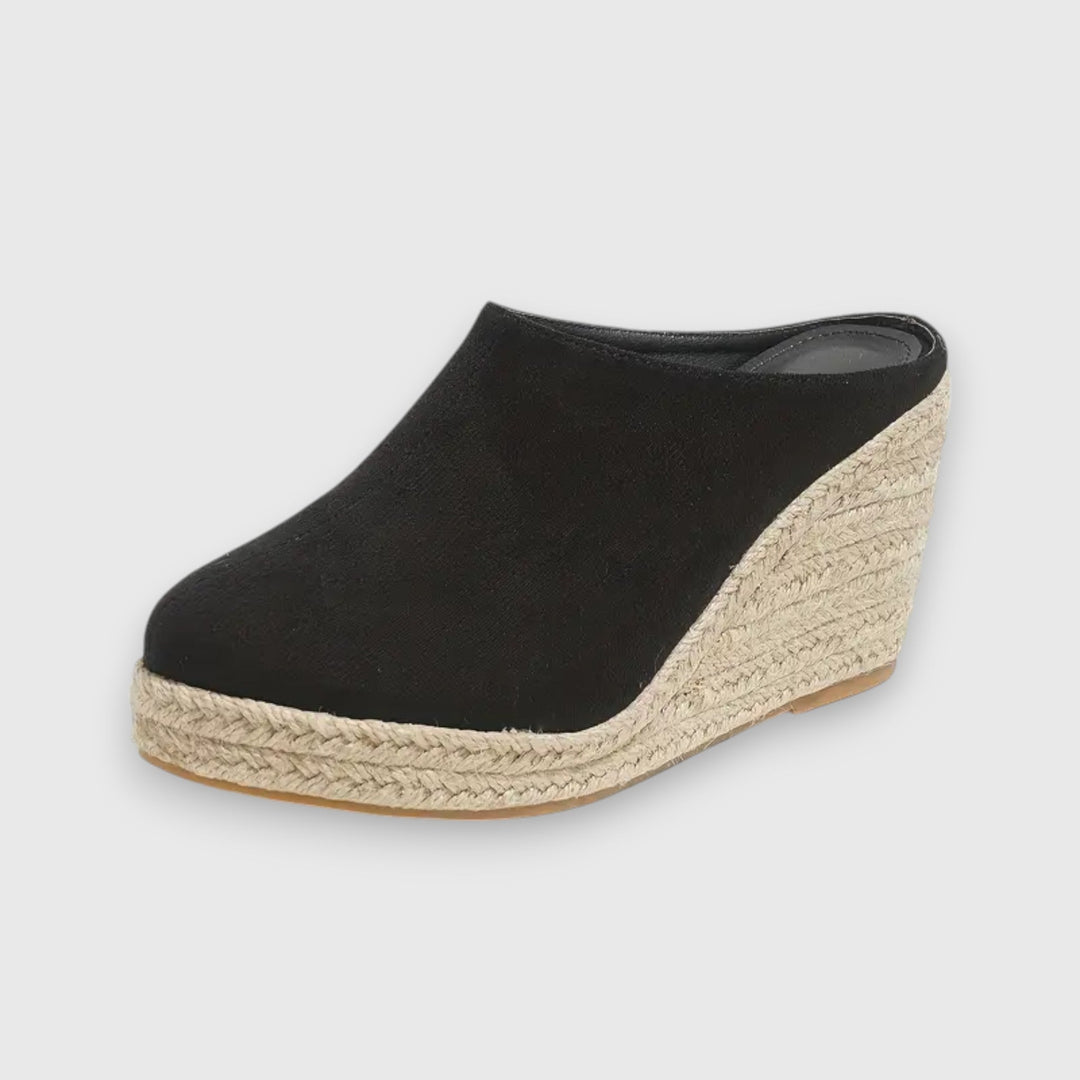 Sienna – Sandale à Talon Wedge en Espadrille