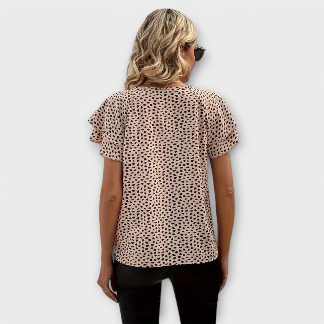Emily | Blouse avec Imprimé Intégral