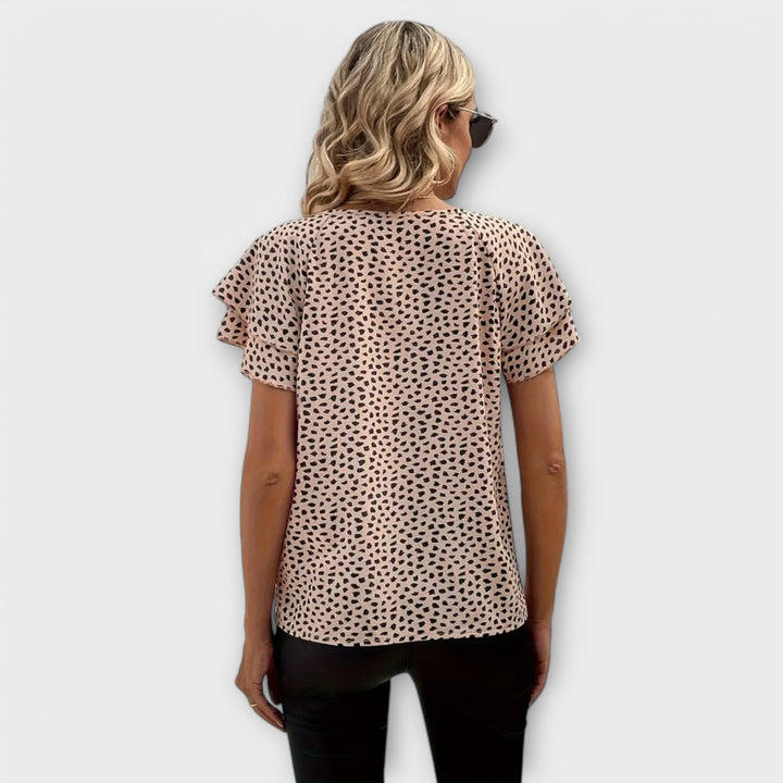 Emily | Blouse avec Imprimé Intégral