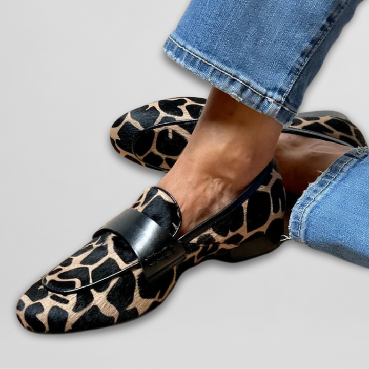 Léopard | Mocassin avec Imprimé Animal