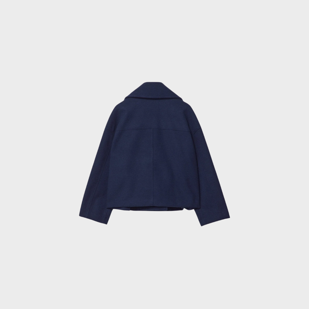 Aria | Veste Croisée en Laine d'Hiver