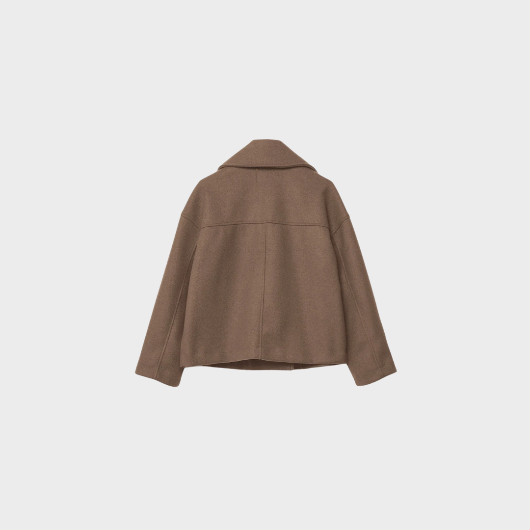Aria | Veste Croisée en Laine d'Hiver