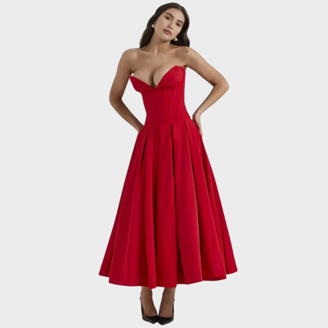 Harper | Robe midi élégante pour femmes