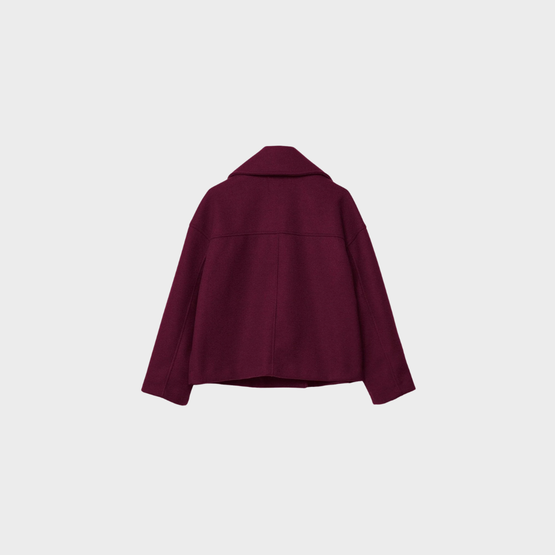 Aria | Veste Croisée en Laine d'Hiver