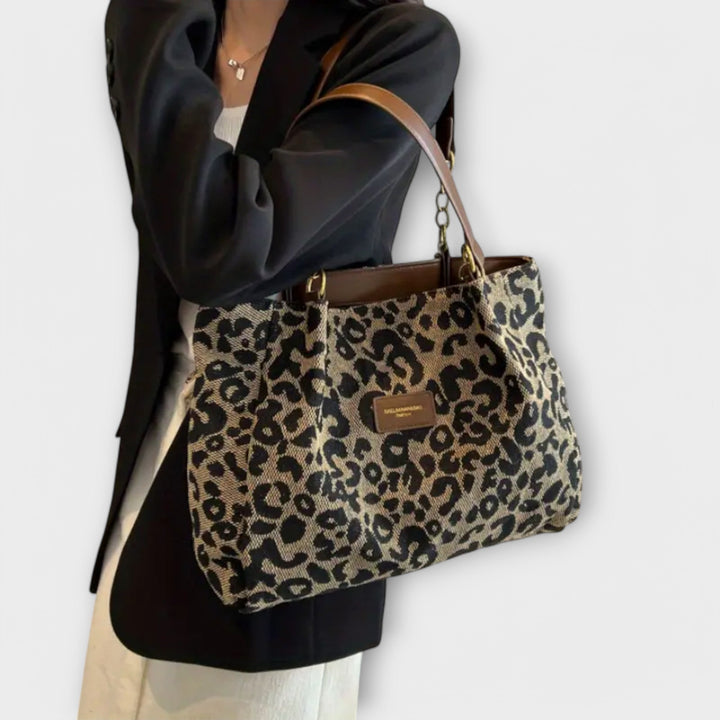 Emilia - Sac à main léopard