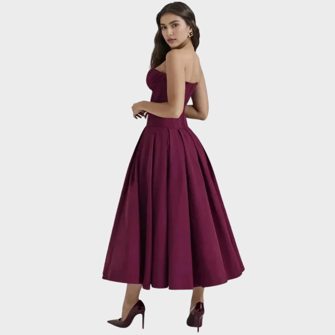 Harper | Robe midi élégante pour femmes