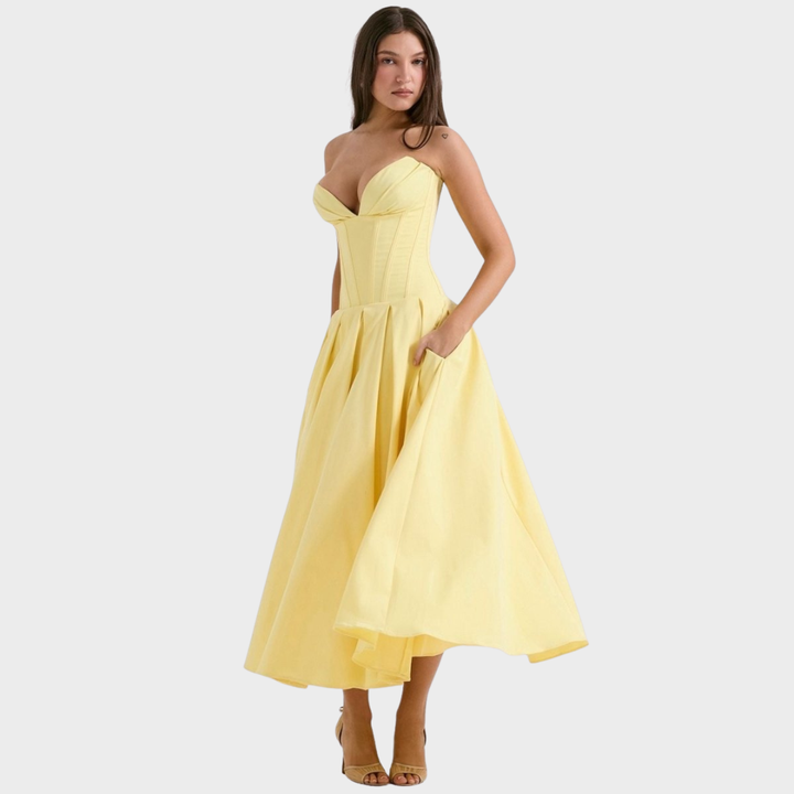 Harper | Robe midi élégante pour femmes