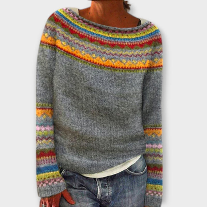 Alessia | Pull en Tricot Vintage