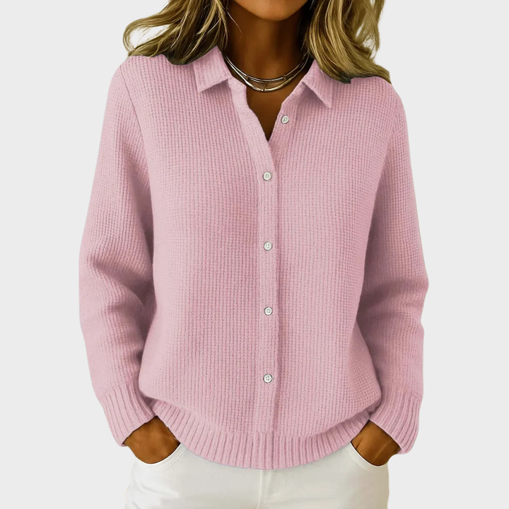 Tayla | Manteau tricoté texturé avec boutons