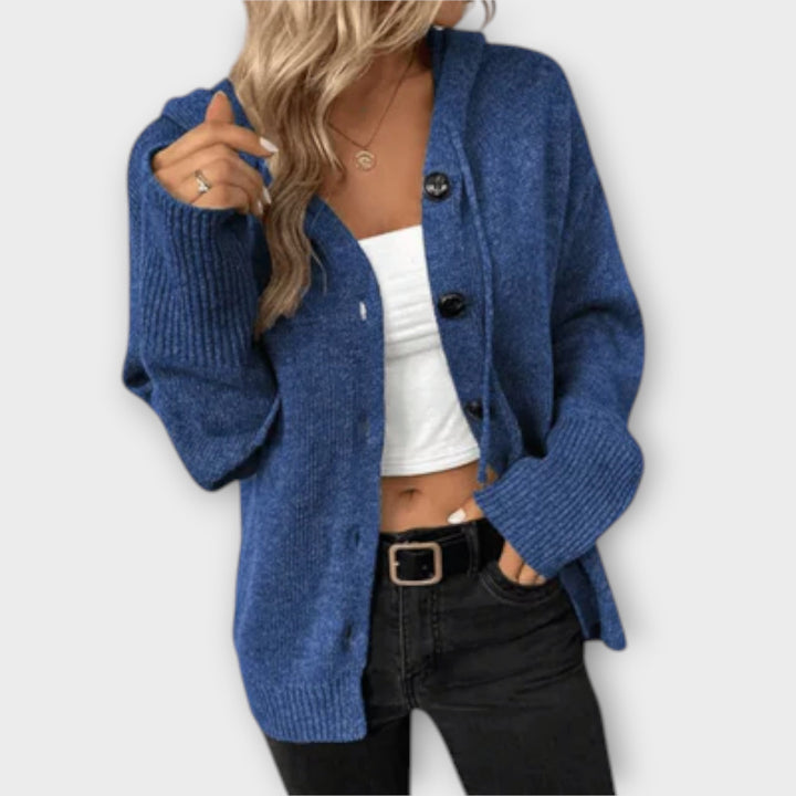 Brittan - Cardigan Tricoté avec Boutons
