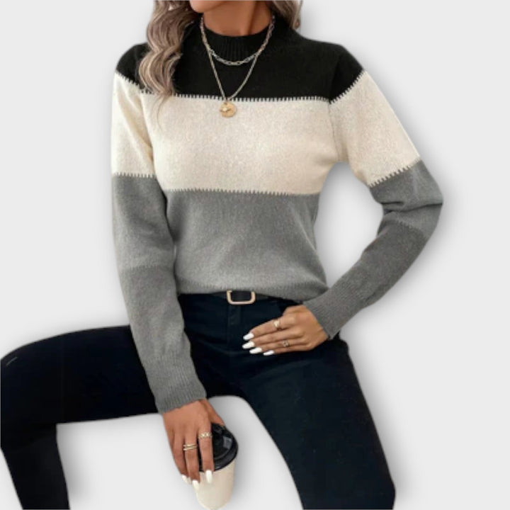 Elina - Pull Décontracté et Élégant