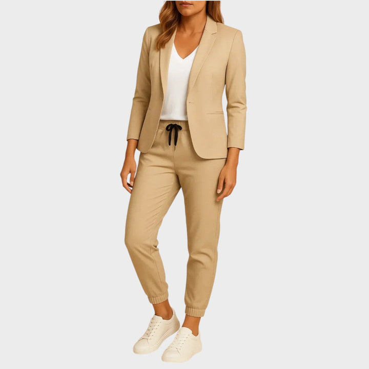 Leonie | Ensemble Élégant avec Veste et Pantalon