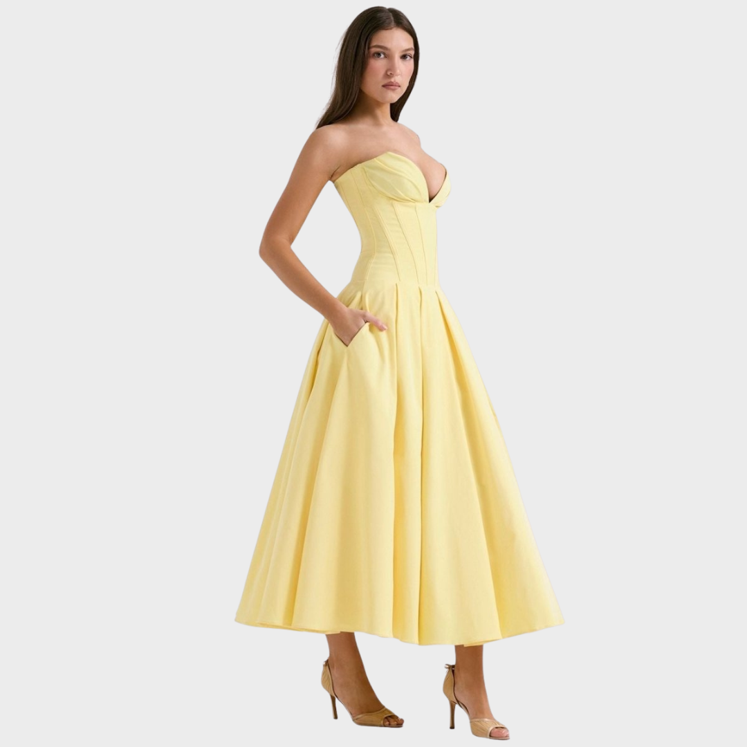 Harper | Robe midi élégante pour femmes