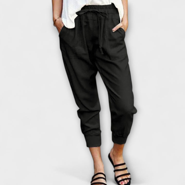 Blaire – Pantalon en Lin avec Mélange de Coton