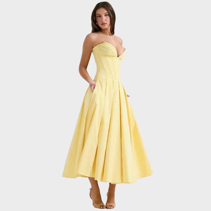 Harper | Robe midi élégante pour femmes