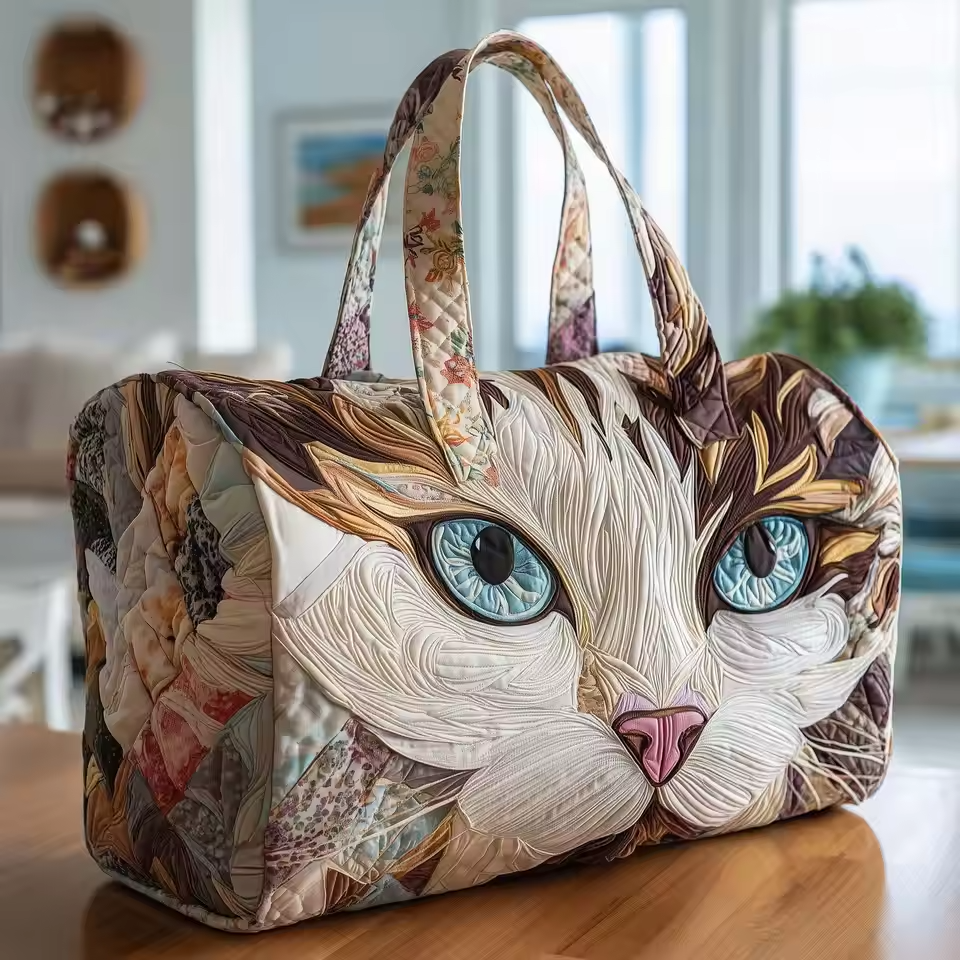 Bianca | Sac de Voyage Artisanale Doux