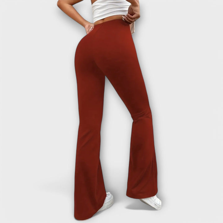 Serena – Pantalon Décontracté avec Manches Relevées