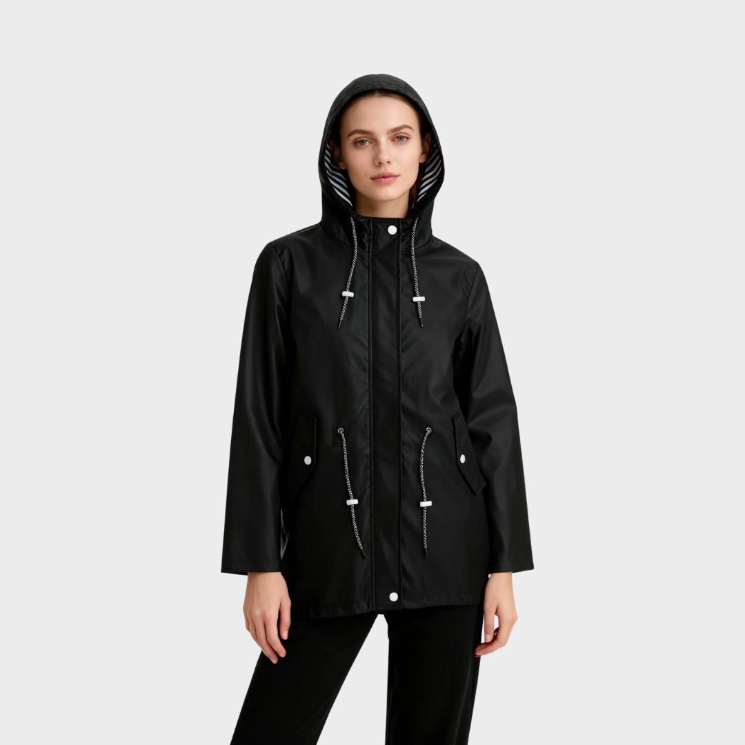 Ivy | Manteau imperméable avec capuche