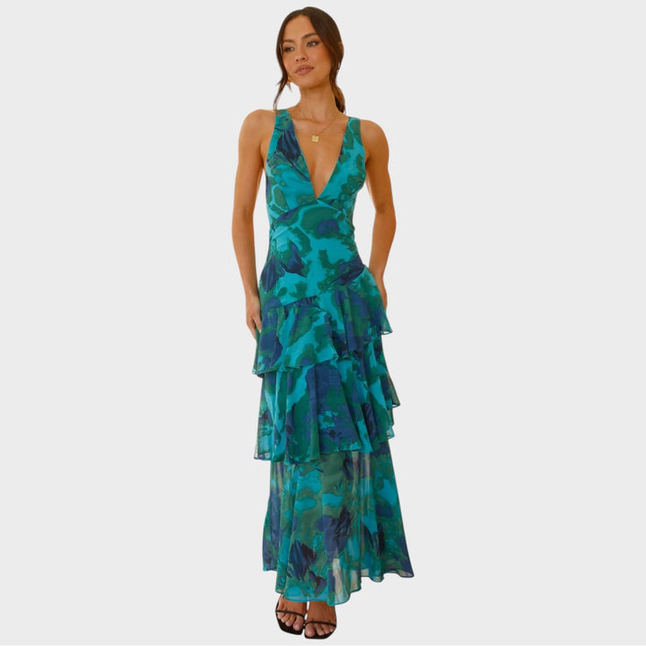 Lena | Robe Maxi Élégante pour un Style Estival sans Effort