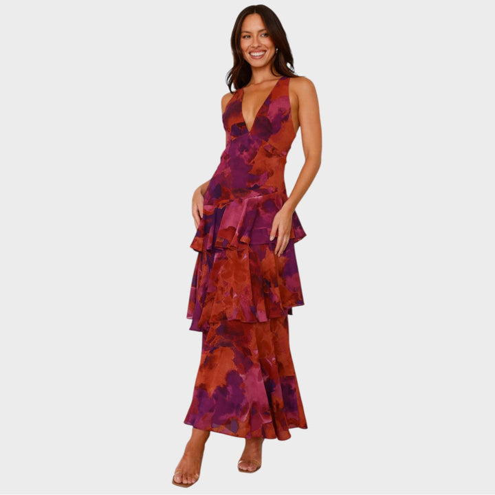 Lena | Robe Maxi Élégante pour un Style Estival sans Effort