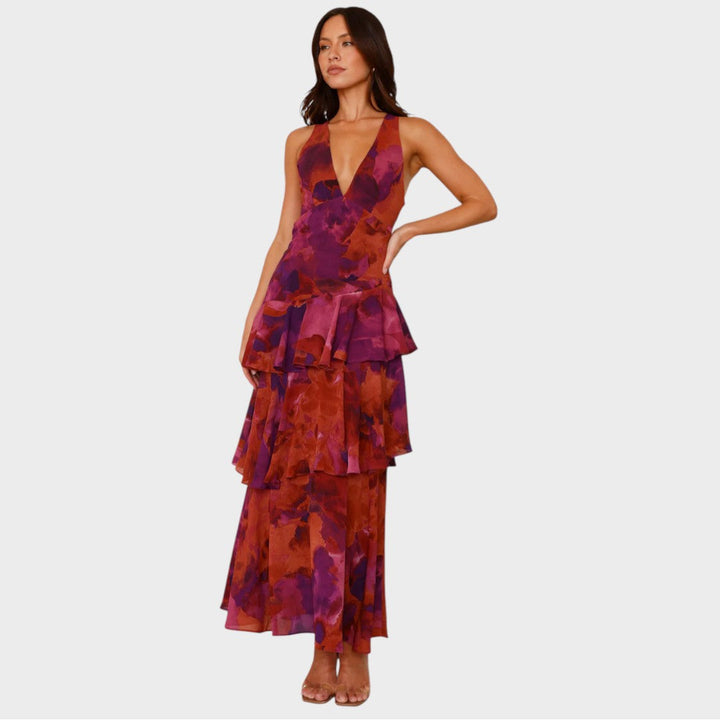 Lena | Robe Maxi Élégante pour un Style Estival sans Effort