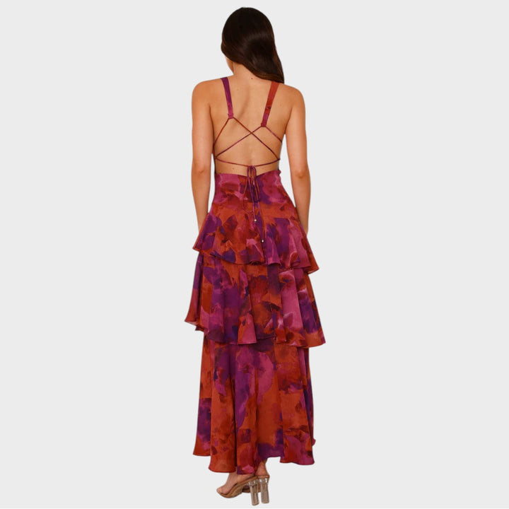 Lena | Robe Maxi Élégante pour un Style Estival sans Effort
