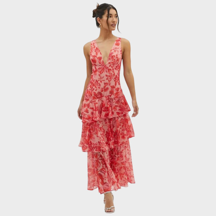 Lena | Robe Maxi Élégante pour un Style Estival sans Effort