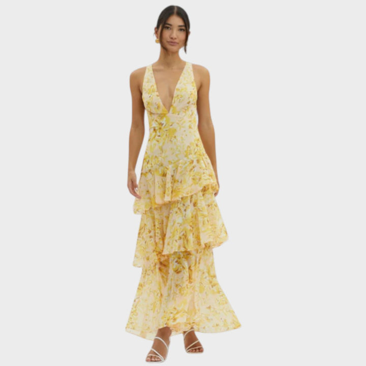 Lena | Robe Maxi Élégante pour un Style Estival sans Effort