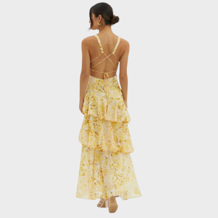 Lena | Robe Maxi Élégante pour un Style Estival sans Effort
