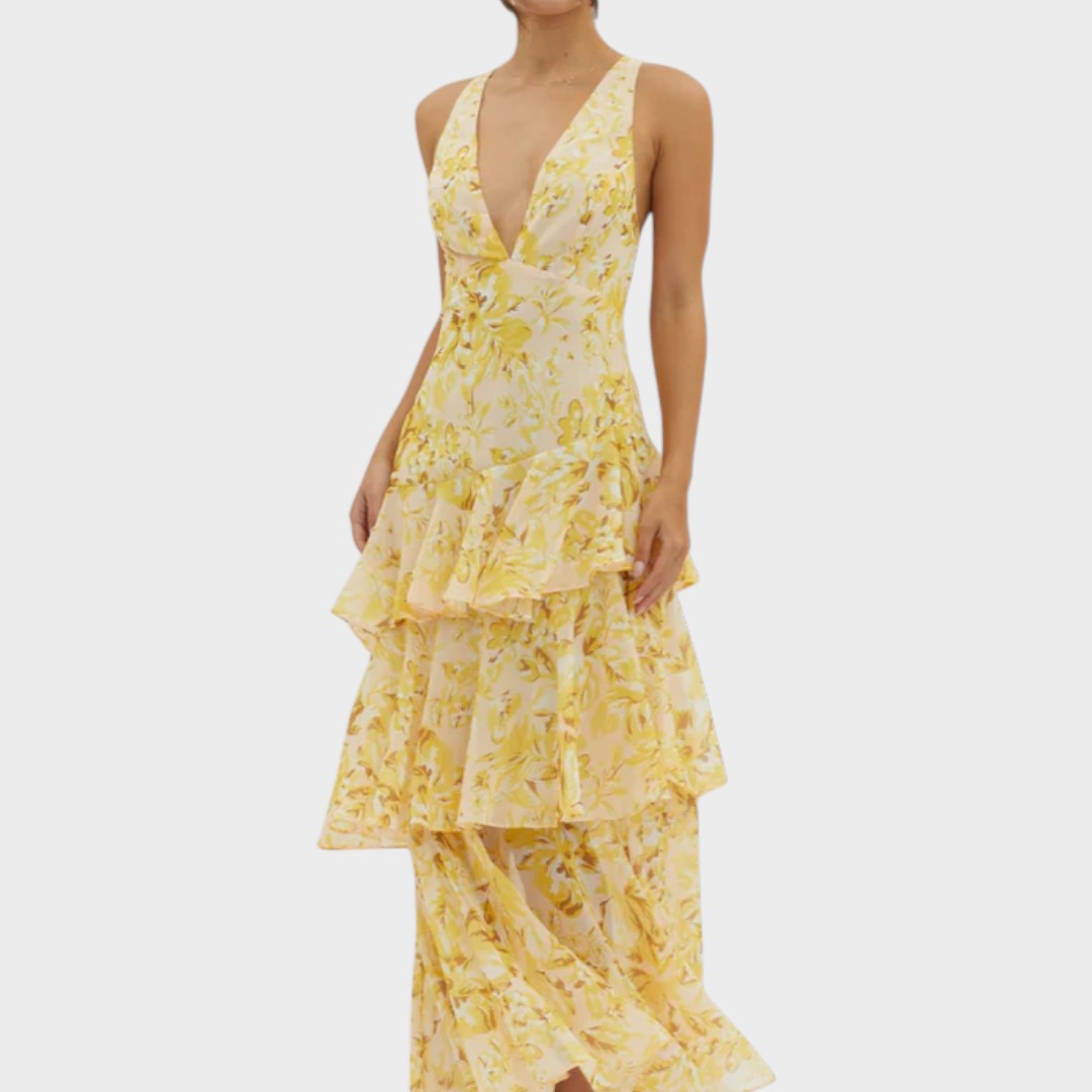 Lena | Robe Maxi Élégante pour un Style Estival sans Effort
