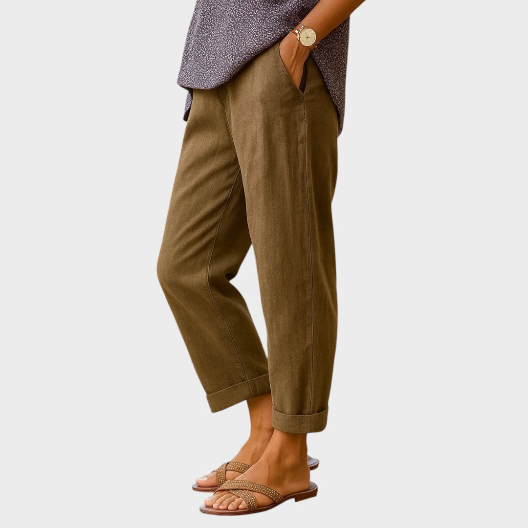 Nina | Pantalons Légers Élégants