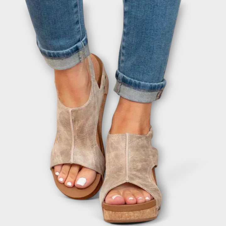 Lina - Chaussures Orthopédiques avec Talon Wedge