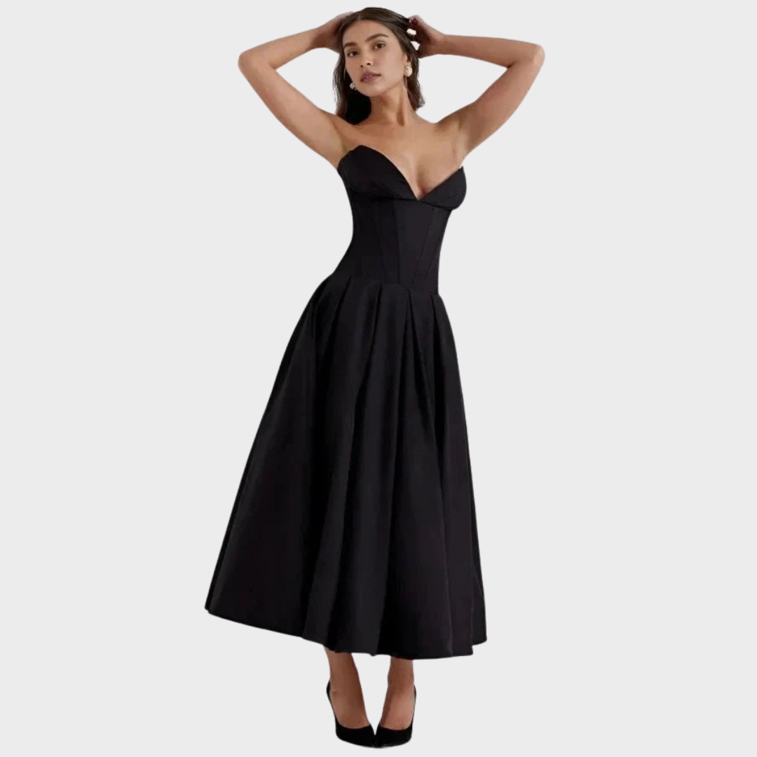 Harper | Robe midi élégante pour femmes