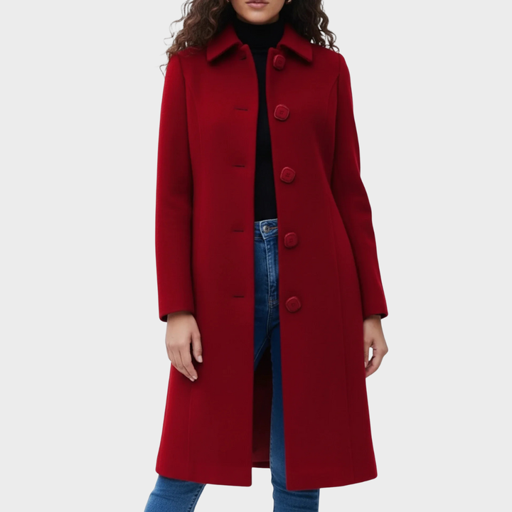 Josephine | Manteau d'hiver à simple boutonnage