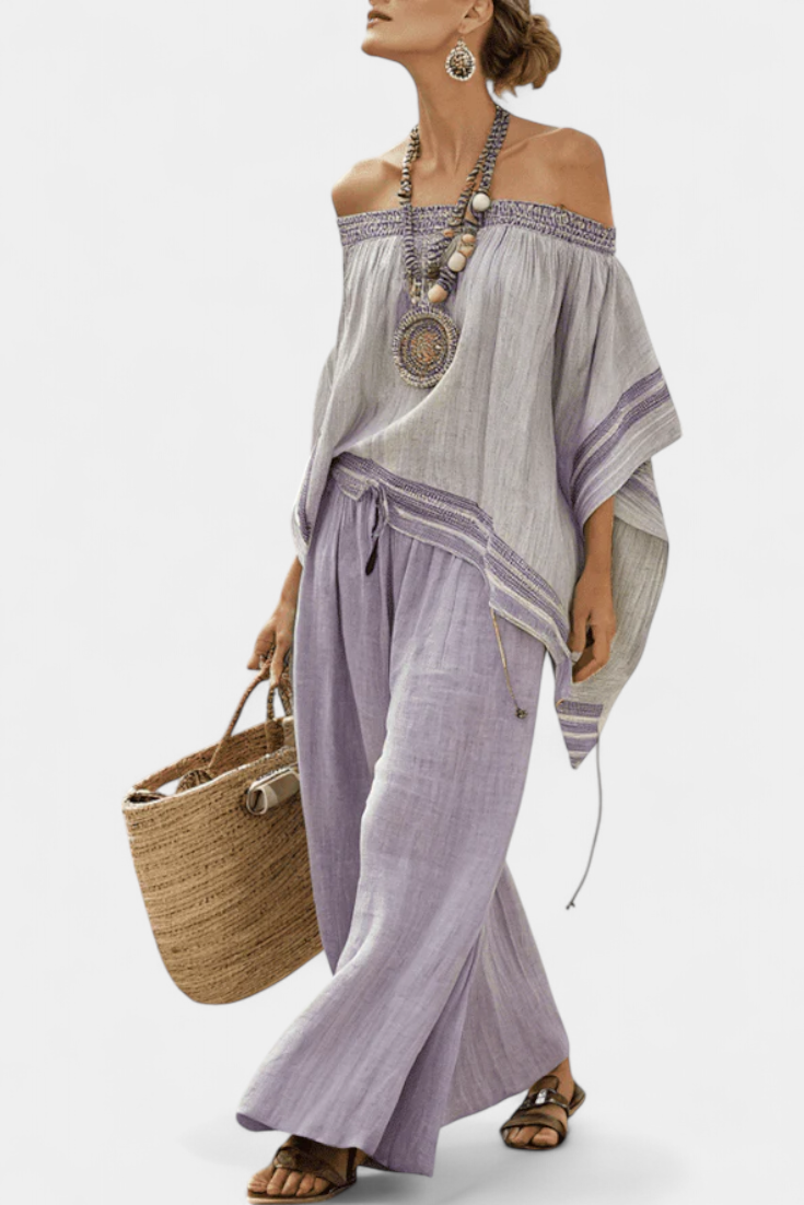 Natália - Ensemble Boho Bardot
