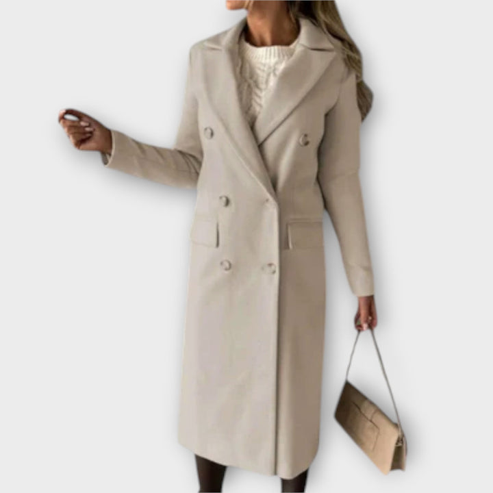 Judith - Manteau en Laine Élégant