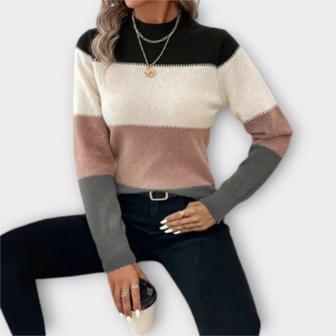 Elina - Pull Décontracté et Élégant