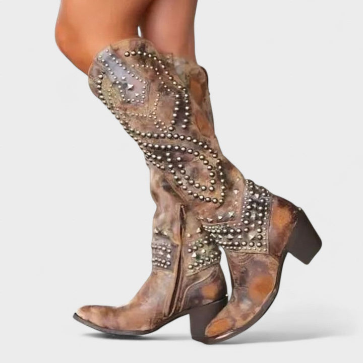 Mia | Bottes Western Hautes