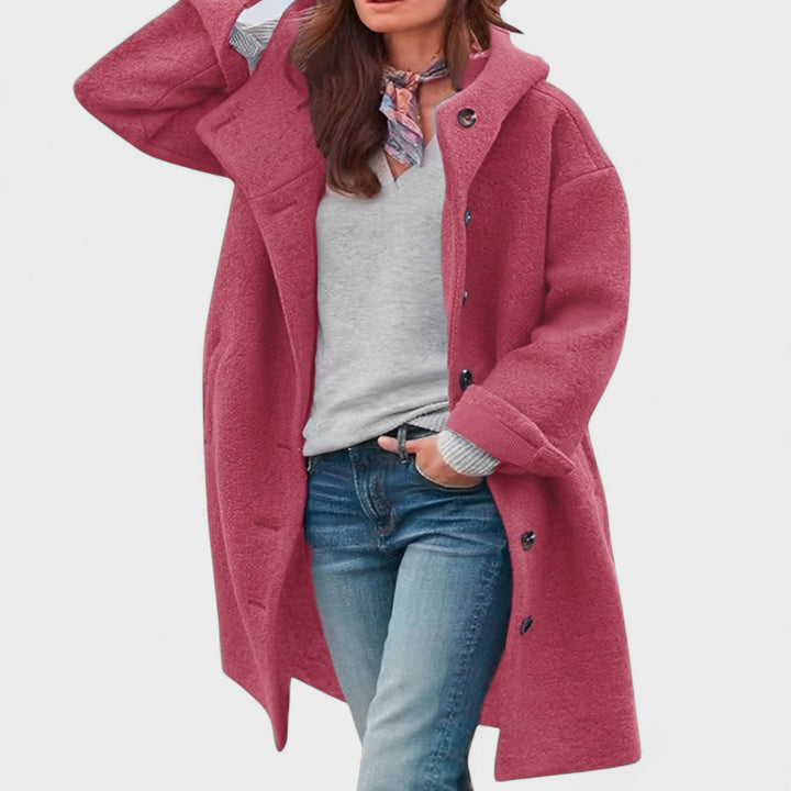 Ella | Manteau mi-long confortable pour un usage quotidien