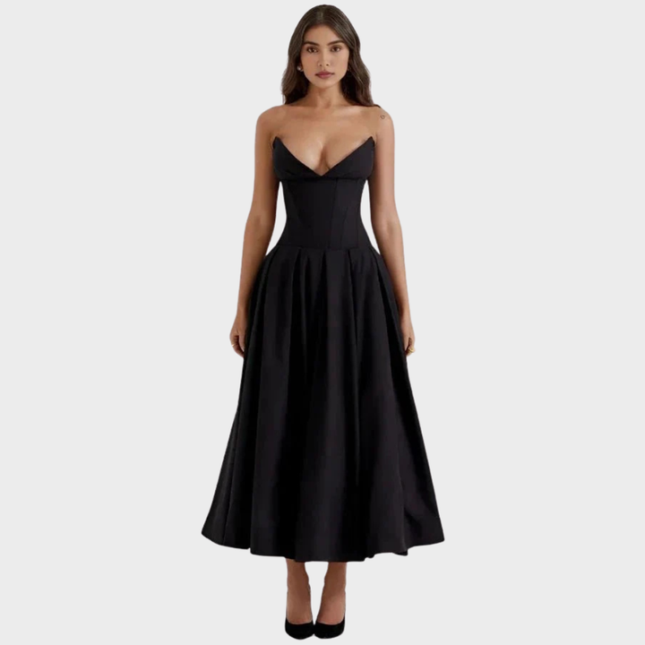 Harper | Robe midi élégante pour femmes