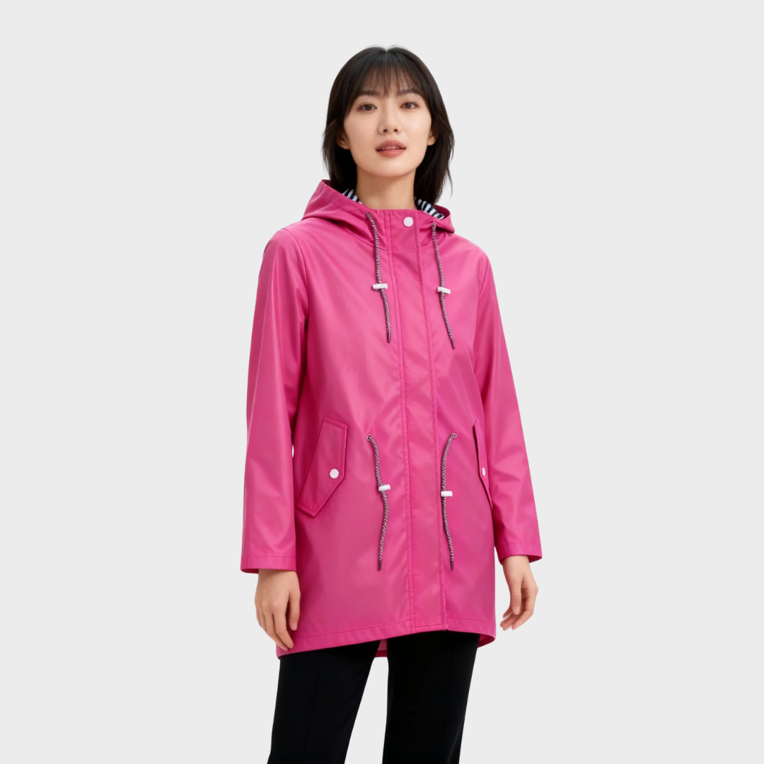 Ivy | Manteau imperméable avec capuche