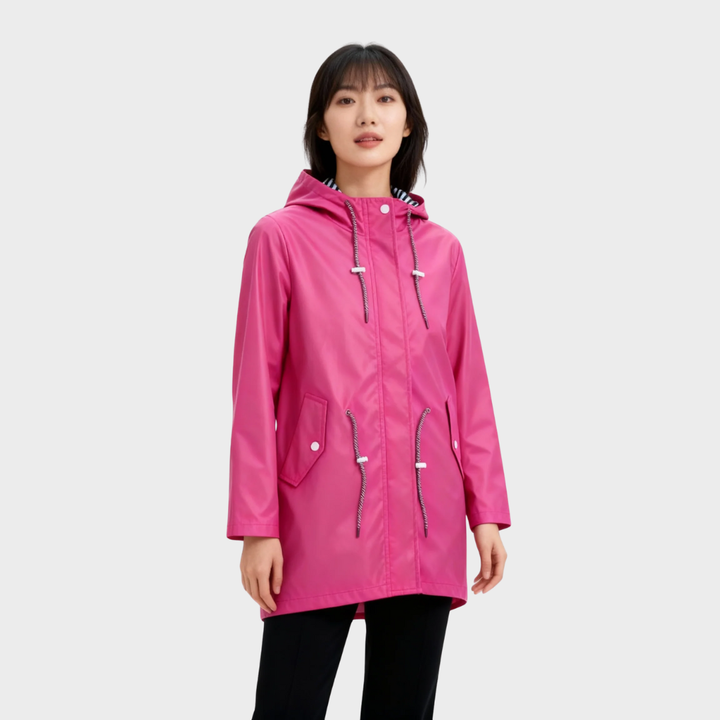 Ivy | Manteau imperméable avec capuche
