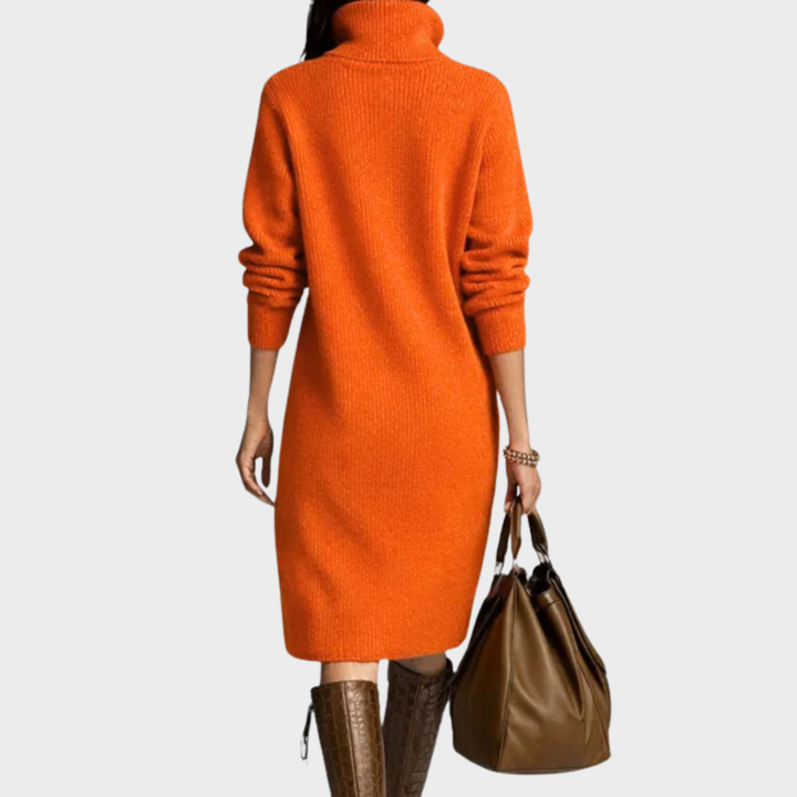 Nancy | Robe d'Hiver Élégante avec Boutons