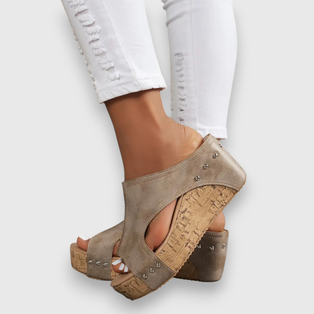 Vicky – Sandale à Talon Wedge