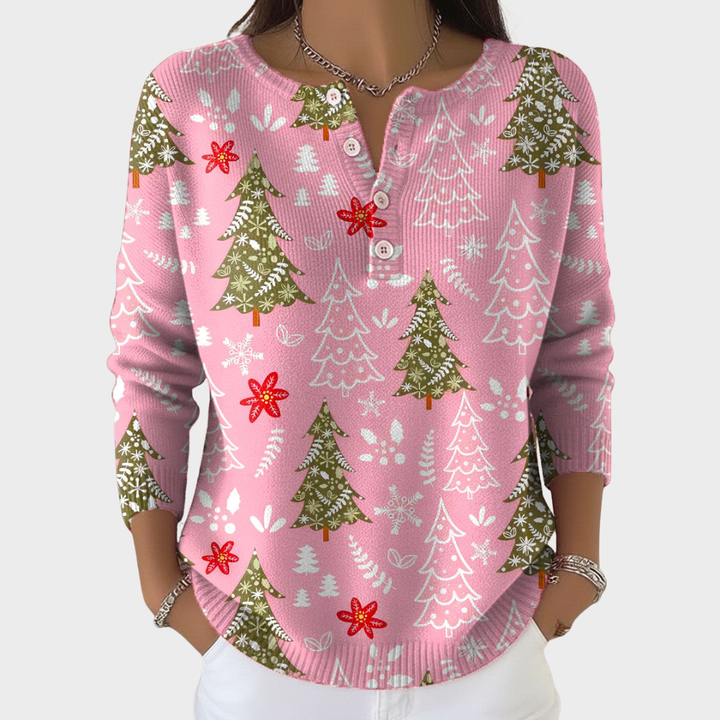 Stella | Pull de Noël avec boutons