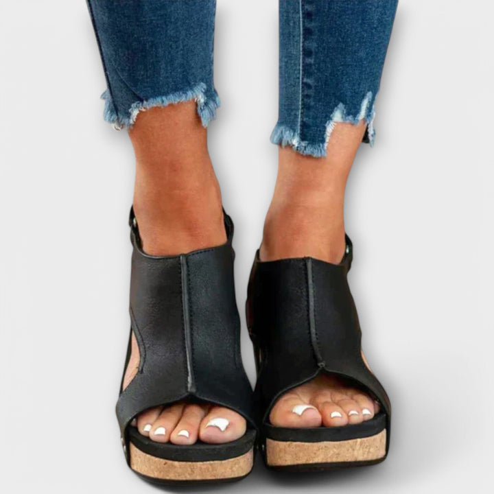 Lina - Chaussures Orthopédiques avec Talon Wedge