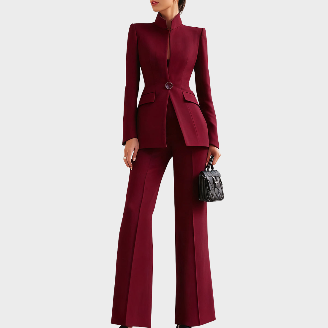Lisa | Ensemble blazer et pantalon élégant