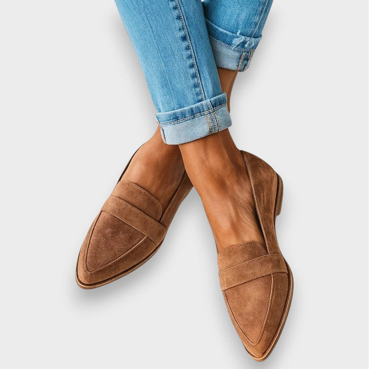 Rosa | Mocassins en cuir orthopédique