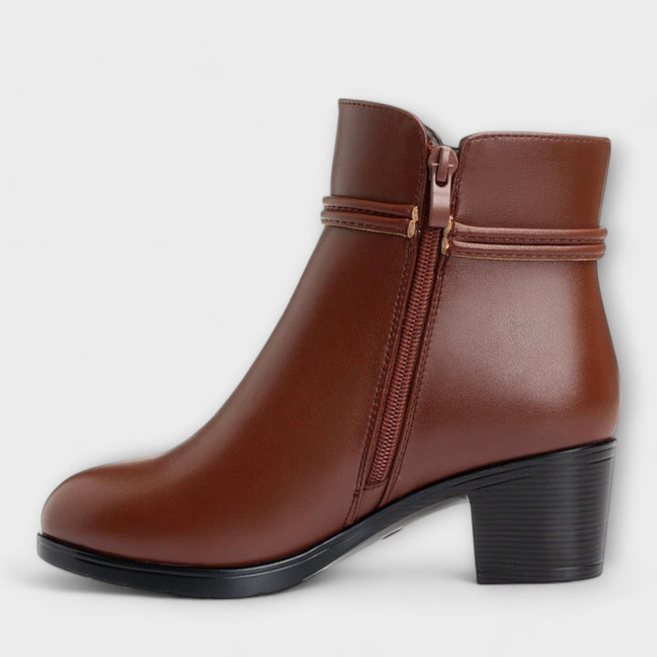Frederika – Bottes d'hiver élégantes avec fermeture éclair