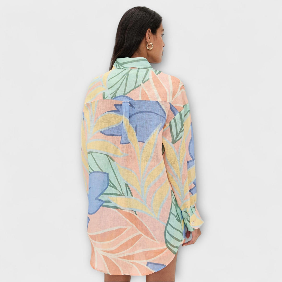 Mary - Ensemble court à imprimé tropical par Playa Boyfriend